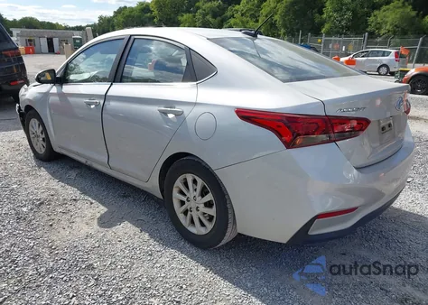 2020 Hyundai Accent Sel из США, поврежденный, VIN 3KPC24A62LE108214